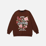 Territory Rose Floral Sweatshirt