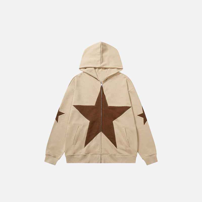 Territory Star Graphic Patch Hoodies