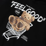 Territory Feel Good Bear Print Hoodie