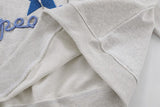 Territory Y2K Star Letters Embroidered Hoodie