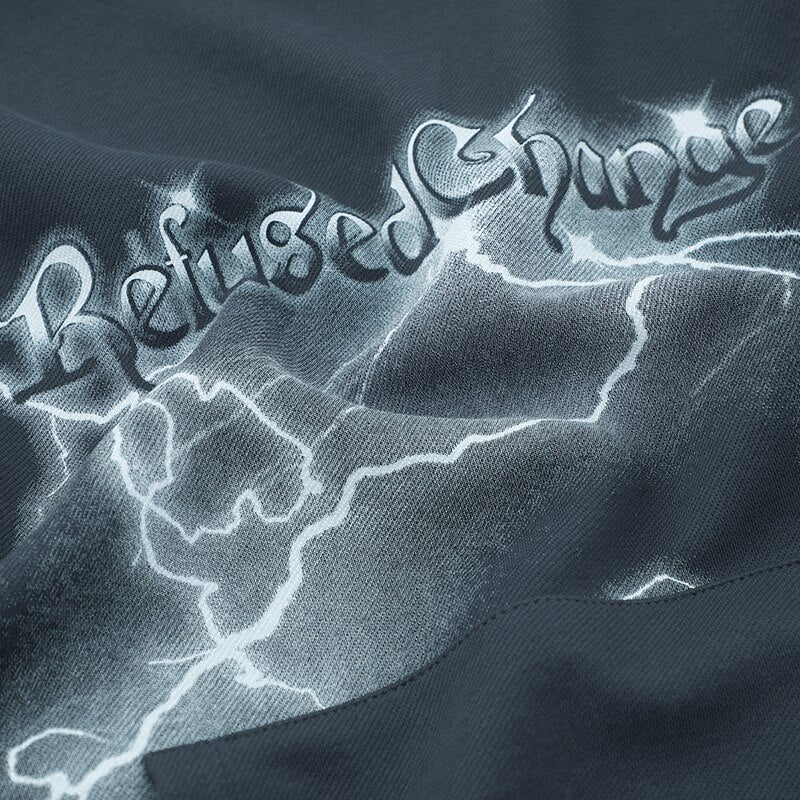 Territory "Refused Change" Lightning Graphic Hoodie