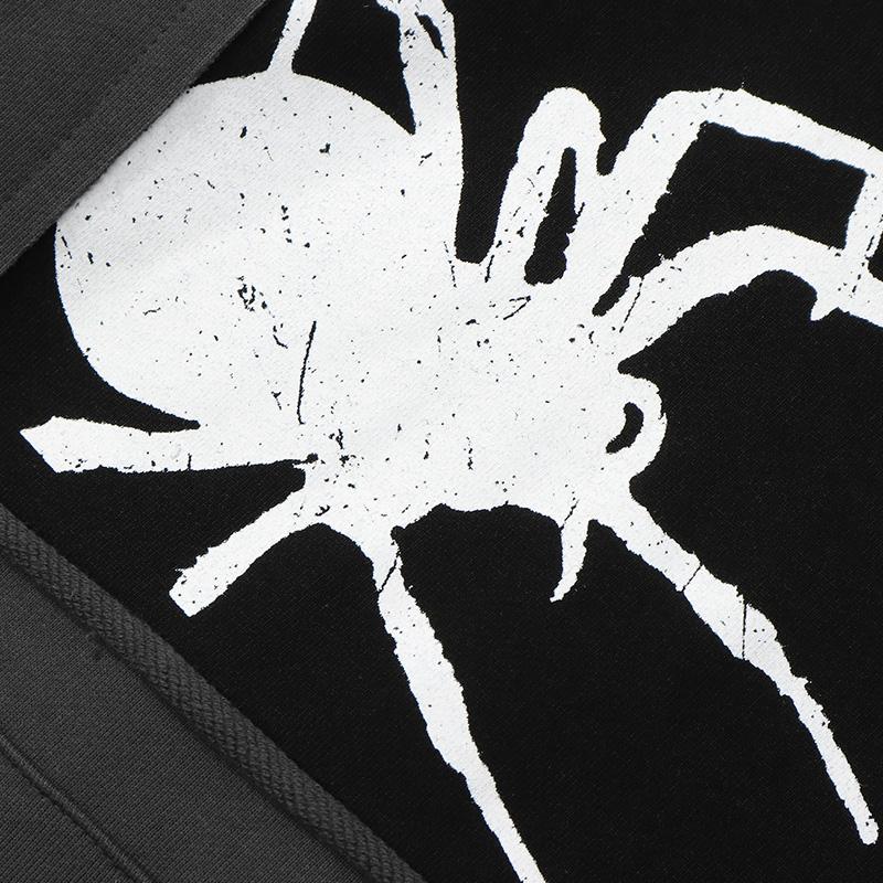 Territory Spider Hunter Graphic Print Hoodie