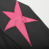 Territory Y2K Black Star Hoodie