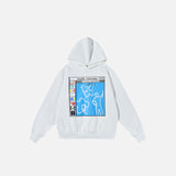 Territory Abstract Graphic Print Hoodie